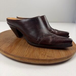 Charlie 1 Horse by Lucchese Western Leather Mule